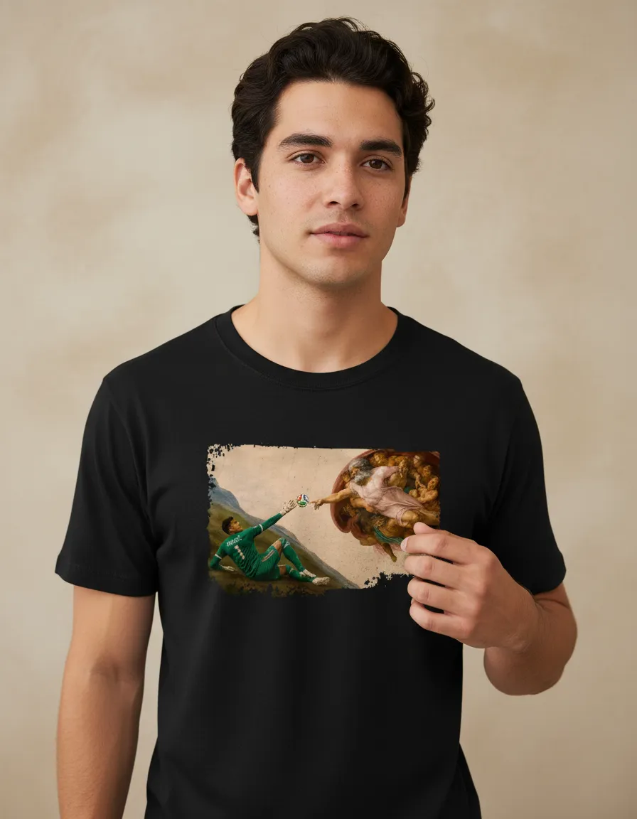 Camiseta La Reacción De Talan 100% Algodón Fresca