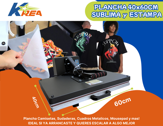 Plancha 40x60 Deslizable Incluye MEGAPACK con +35mil diseños