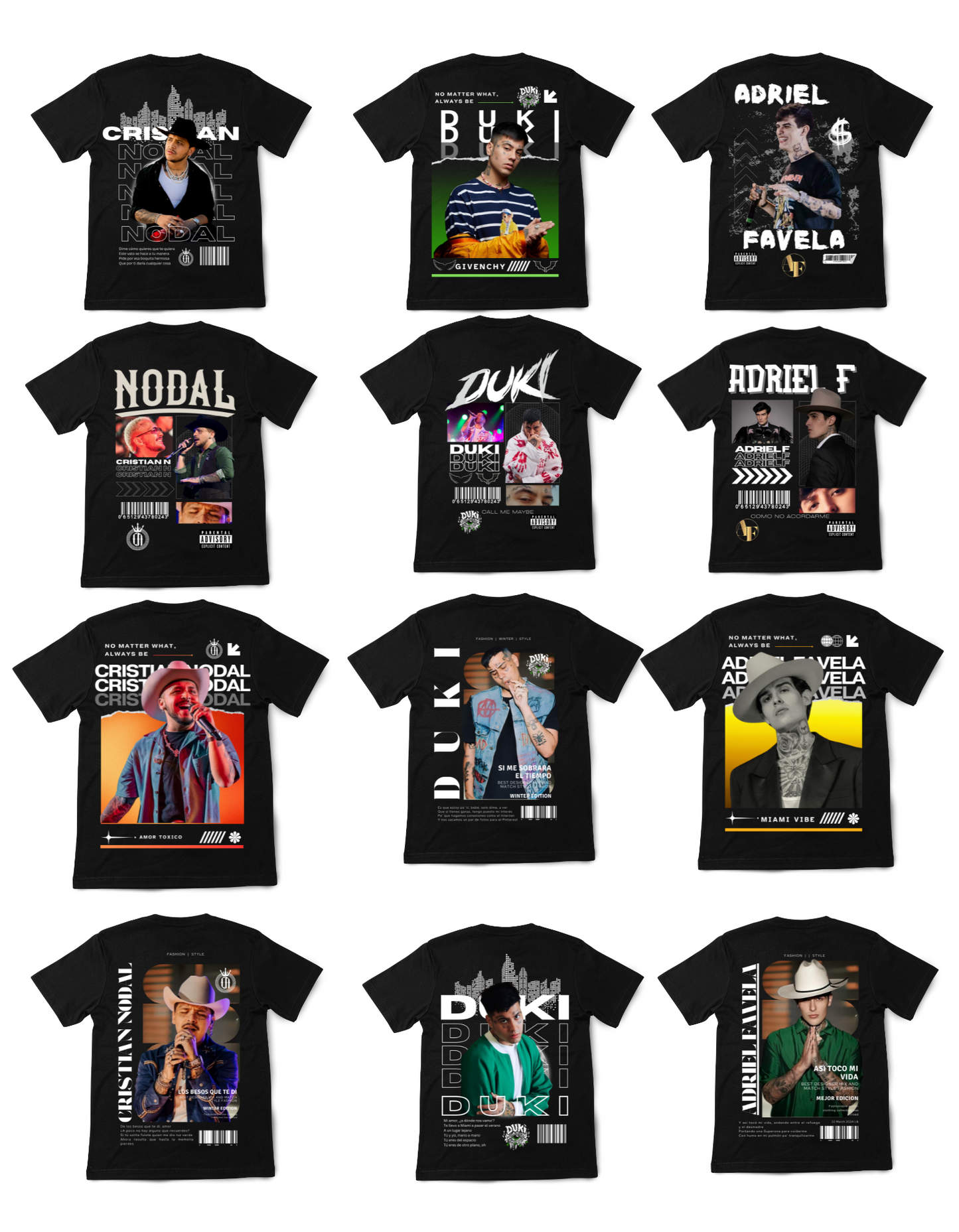 Pack de Artistas +1000 diseños